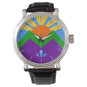 Patriotique, montre spéciale, Drapeau du Manitou S