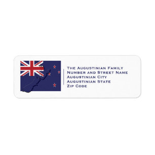 Patriotique   NOUVELLE-ZÉLANDE - Carte des DRAG   