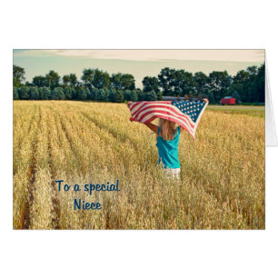 Patriotique pour la nièce