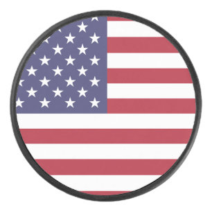 Patriotique spécial chandail de hockey avec drapea