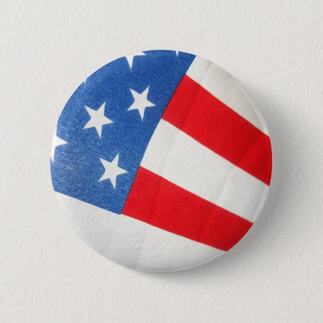Patriotism 2 Inch Round Button (Front)
