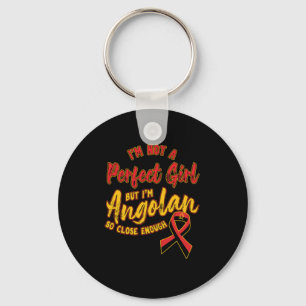 Patriotism Angola South Africa Luanda Country Port Keychain