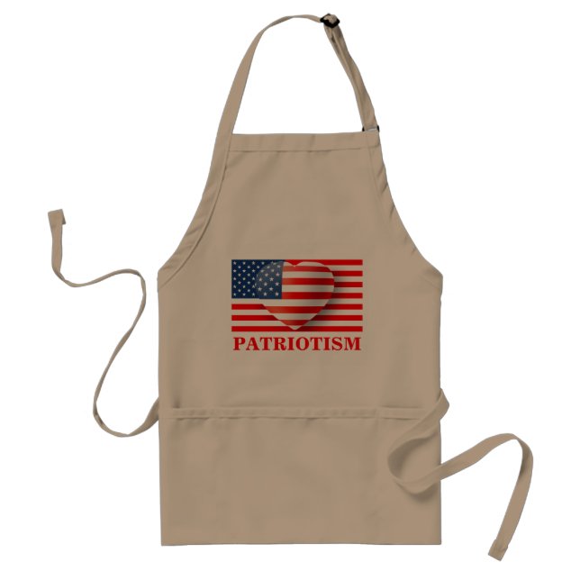 Patriotism Standard Apron (Front)