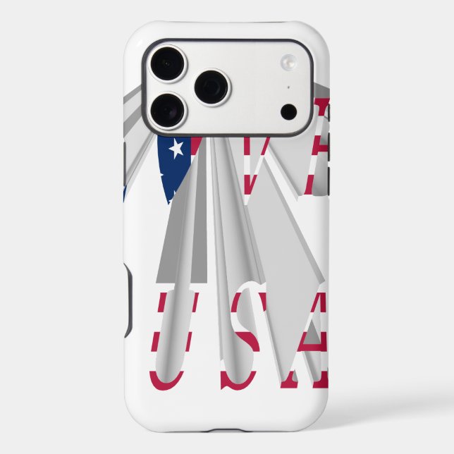 Patriotisme effarant : I Love USA Perspective Art (Verso)