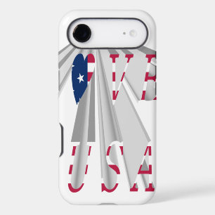 Patriotisme effarant : I Love USA Perspective Art