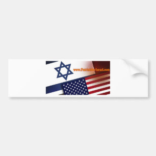 Patriots for Israel Bumper Sticker