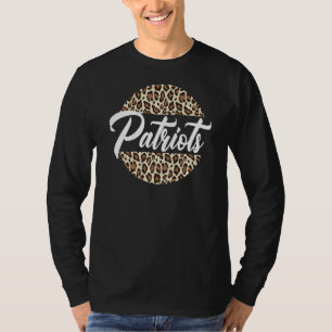 Patriots High School Mascot Sports Team Women's Pa T-Shirt