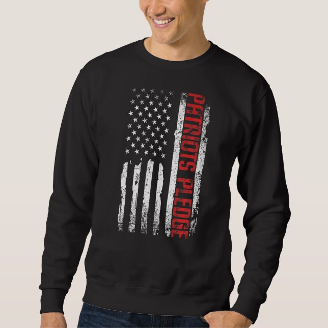 Patriots Pledge  1 Sweatshirt (Front)