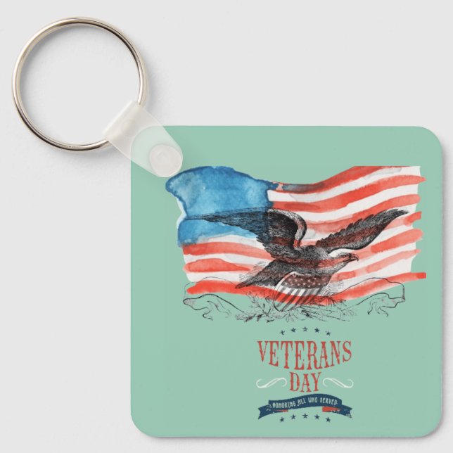 Patriots remembered light teal keychain (Front)