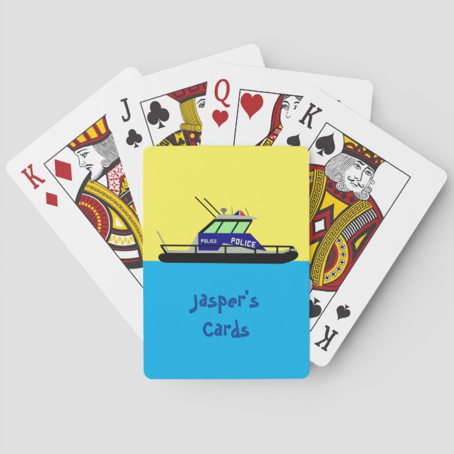 Patrol Boat Playing Cards (Back)