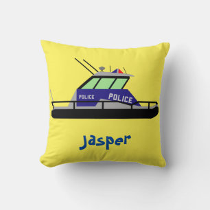 Patrol Boat Throw Pillow