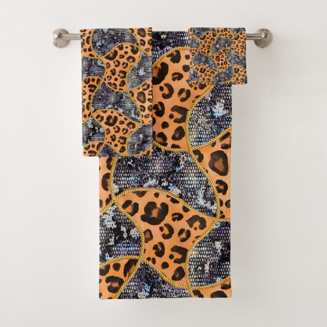 Patrón animal print con leopardo (En situation)