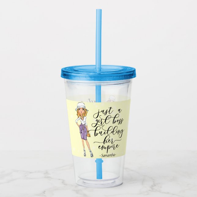 Patron de fille | Verre Lady Blonde | jaune (Devant)