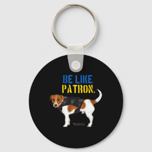 Patron Jack Russell Terrier Ukraine Patron Keychain