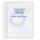 Patron vous êtes la personne qui nous fait le jour