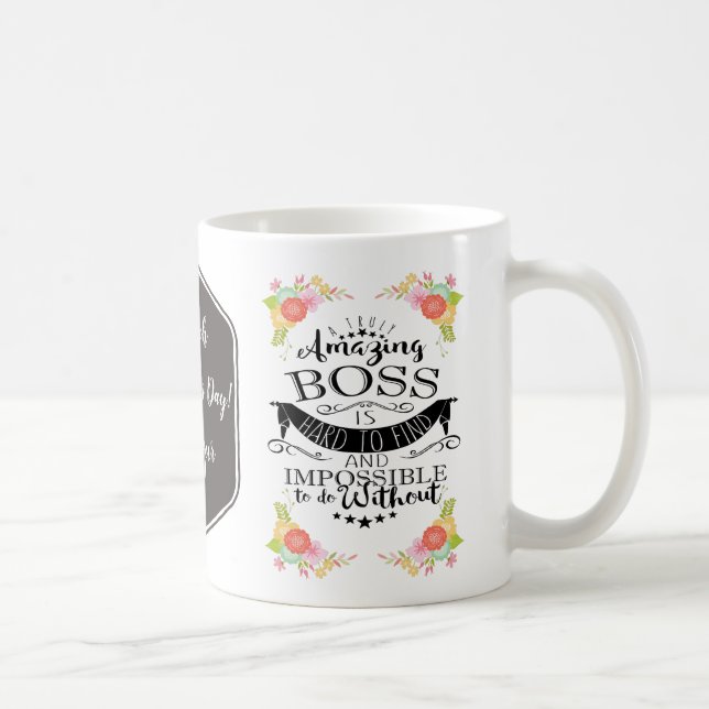 patronne extraordinaire, meilleur patron mug (Droite)