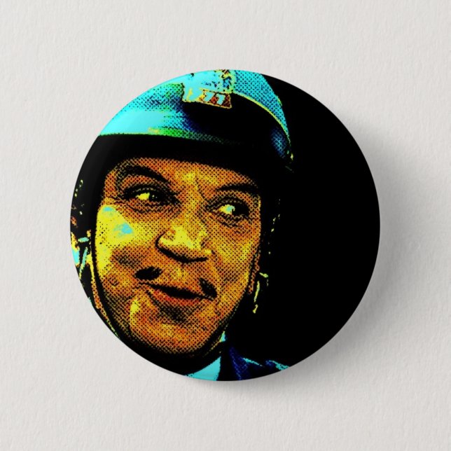 Patrullero 777 2 inch round button (Front)