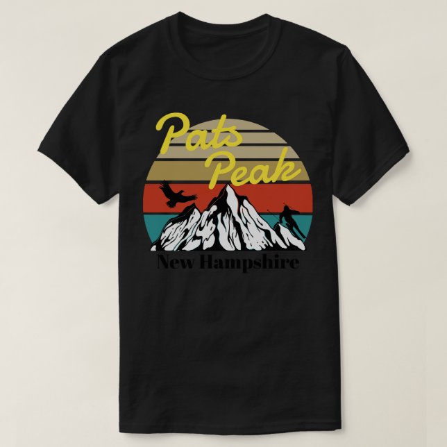 Pats Peak ski New Hampshire 1 T-Shirt (Design Front)
