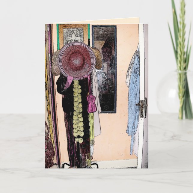 Patsy's Hat & Scarf - Letter Card (Front)