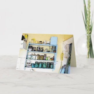 Patsy's Kitchen Shelves Card