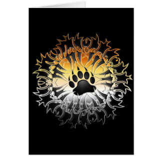 Patte tribale de fierté d'ours