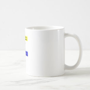Patterdale Terrier Hazard Warning! Coffee Mug