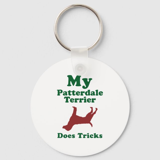 Patterdale Terrier Keychain (Front)