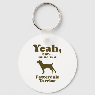 Patterdale Terrier Keychain