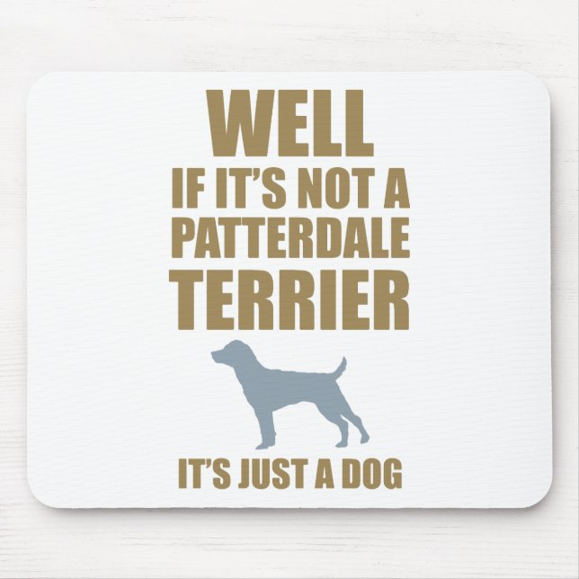 Patterdale Terrier Mouse Pad (Front)