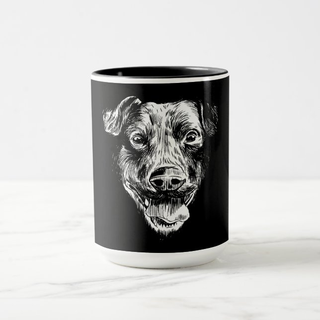 Patterdale Terrier  Mug (Center)