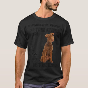 Patterdale Terrier Quote Mom Dad Print Working Ter T-Shirt