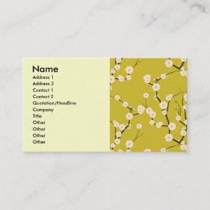 pattern51, Name, Address 1, Address 2, Contact ... Business Card