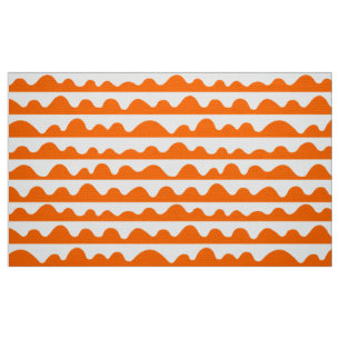 Pattern 020815 - Orange and White Fabric