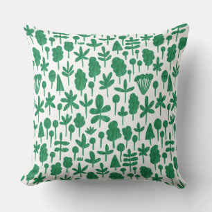 Pattern 051017 - Textured - Grass Green Throw Pillow