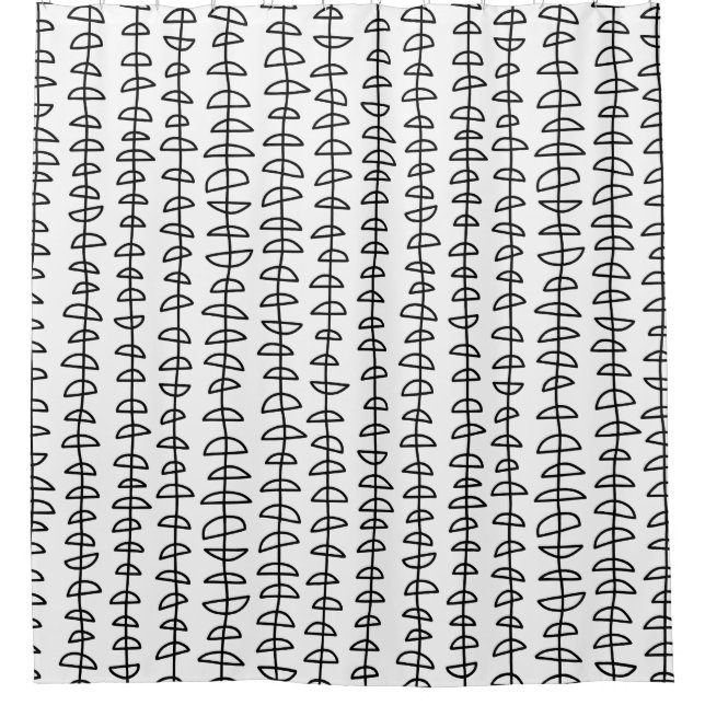 Pattern 080515- Black and White on White (Front)