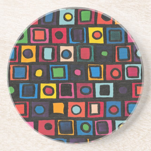 Pattern 1 - Sandstone Coaster (Front)
