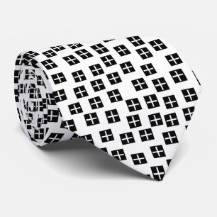 Pattern 270715 - Black and White Tie