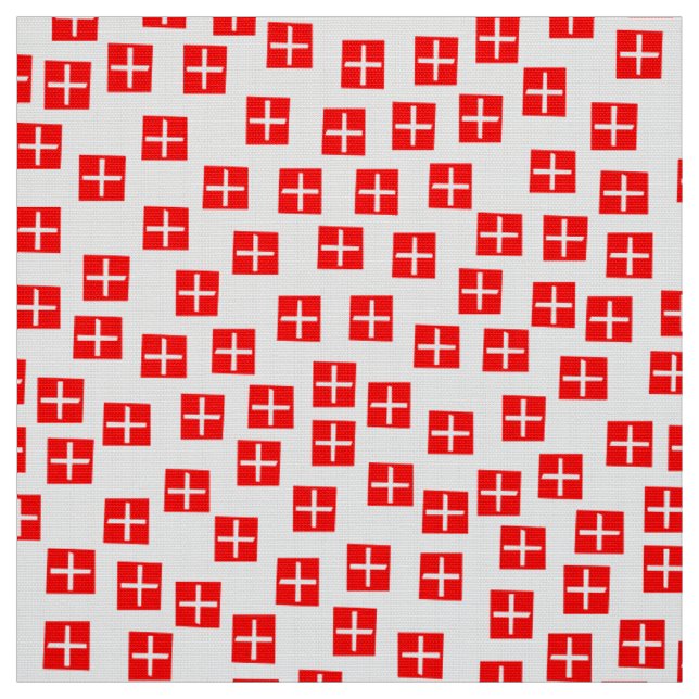 Pattern 270715 - Red and White Fabric (Swatch)