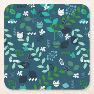 pattern 2 square paper coaster