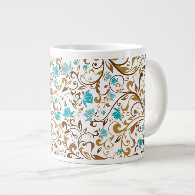 Pattern 33 Jumbo Mug (Front Right)