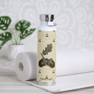 pattern_3_acorn_1 water bottle