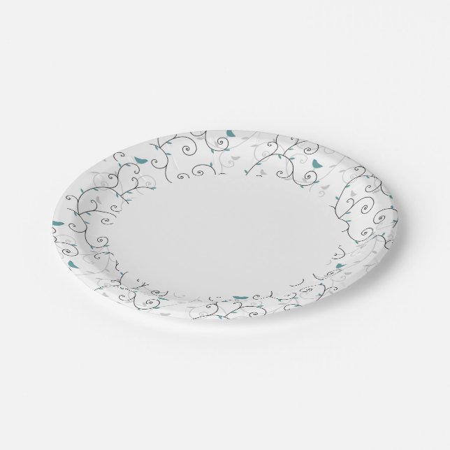 pattern 3 paper plate (Angled)