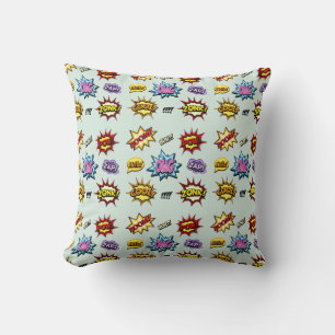 pattern, 3d aesthetic Mediterranean Throw Pillow
