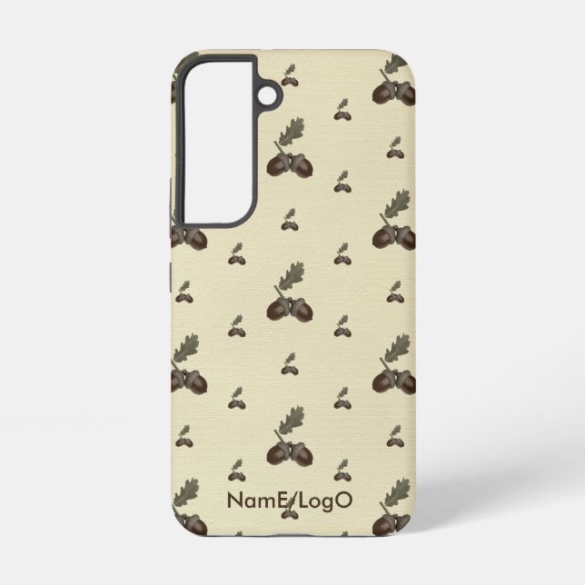 pattern_4_acorn_2 samsung galaxy s22 case (Back)