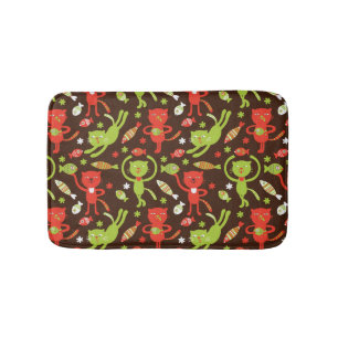 pattern 4 bath mat