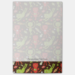 pattern 4 post-it notes