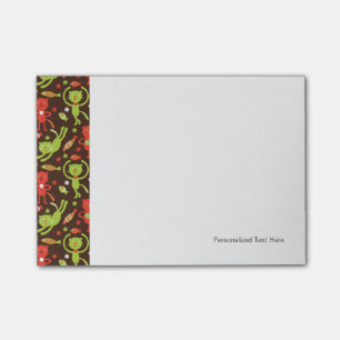 pattern 4 post-it notes