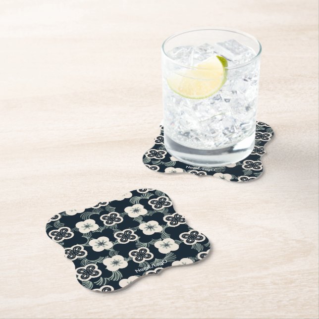 pattern_5_flower_1 paper coaster (Insitu)
