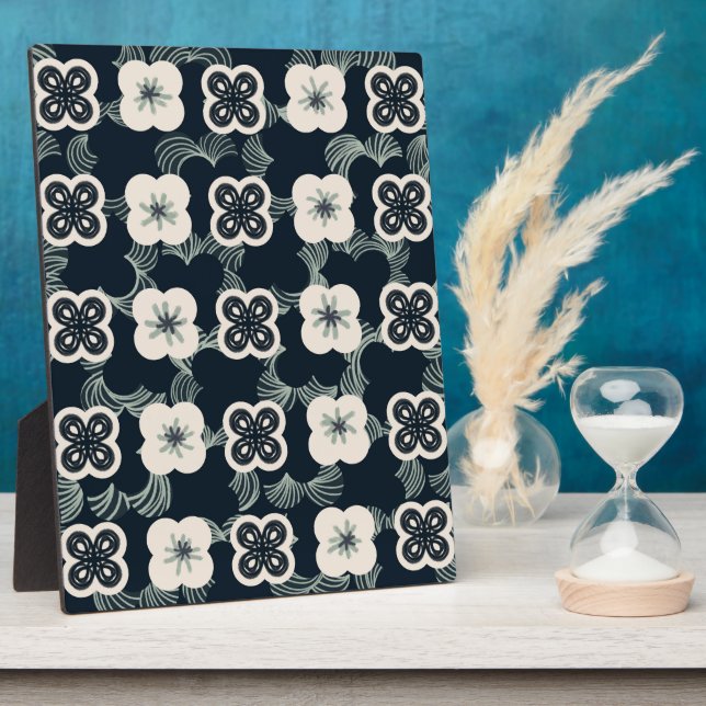 pattern_5_flower_1 plaque (Side)