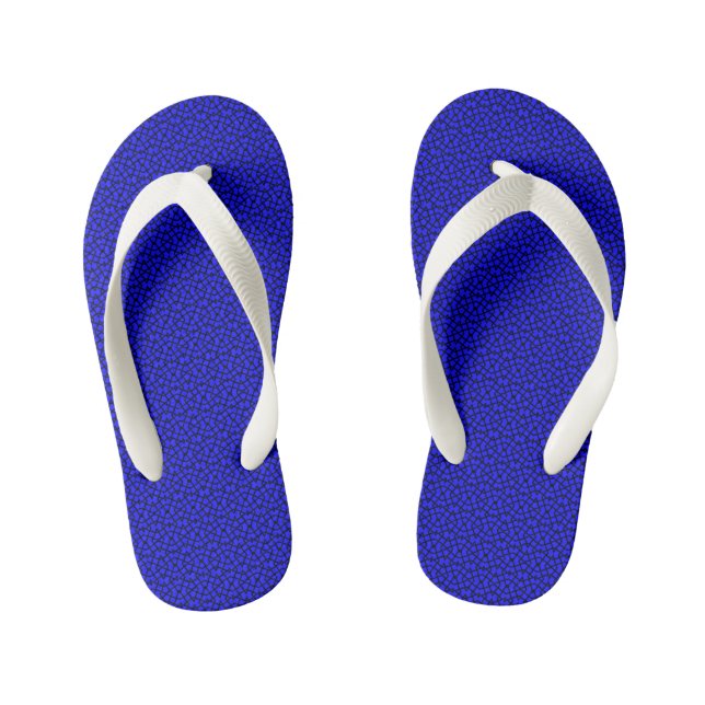 Pattern 900 by Kristalin Davis Kid's Flip Flops (Footbed)